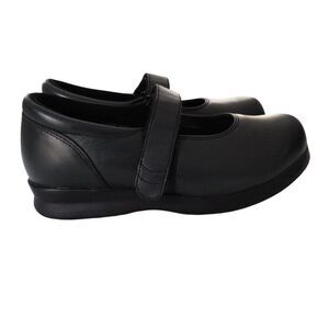 Drew Women's Bloom II 14353-42 Mary Jane Orthopedic Shoes Dark Gray Leather 7W